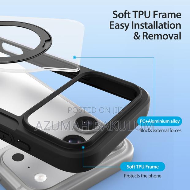 17 Pro Max | 17 Pro Folio Ring Stand Magnetic Flip Cover · Photo 5