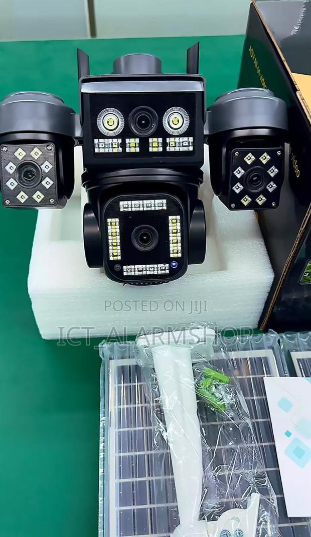 Solar Power Panel 4lens PTZ Monitoring · Photo 4