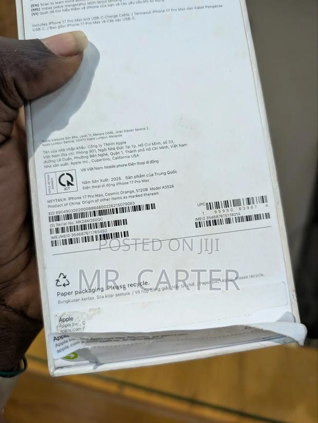 New Apple iPhone 17 Pro Max 512 GB Orange · Photo 4