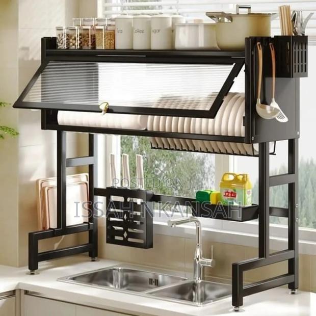 Kitchen Over the Sink Dish Rack · Photo 3