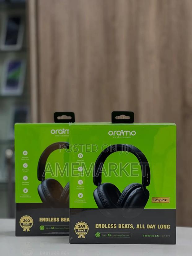 Oraimo Boompop Lite Over-Ear Wireless Headphones · Photo 1