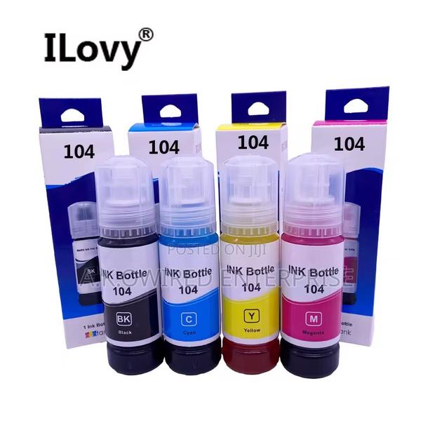 104 Ink Ecotank Epson Et1810 Et2710 Et2711 Et2712 Et2714 Et2715 Et2720 · Photo 1