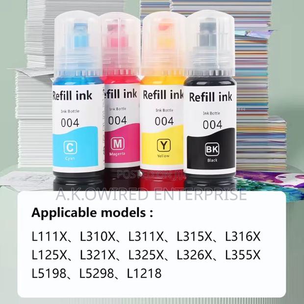 Epson 004 Ink Ecotank L1110, L3100, L3101, L3110, L3150, L3160 L3210 · Photo 2