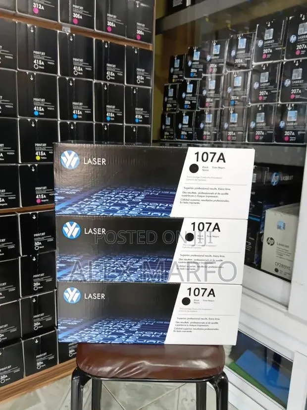 HP 107a Toner Cartridge · Photo 1