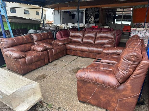 Imported Quality Leather Comfortable Sofa Chairs - Factory Price · Photo 1