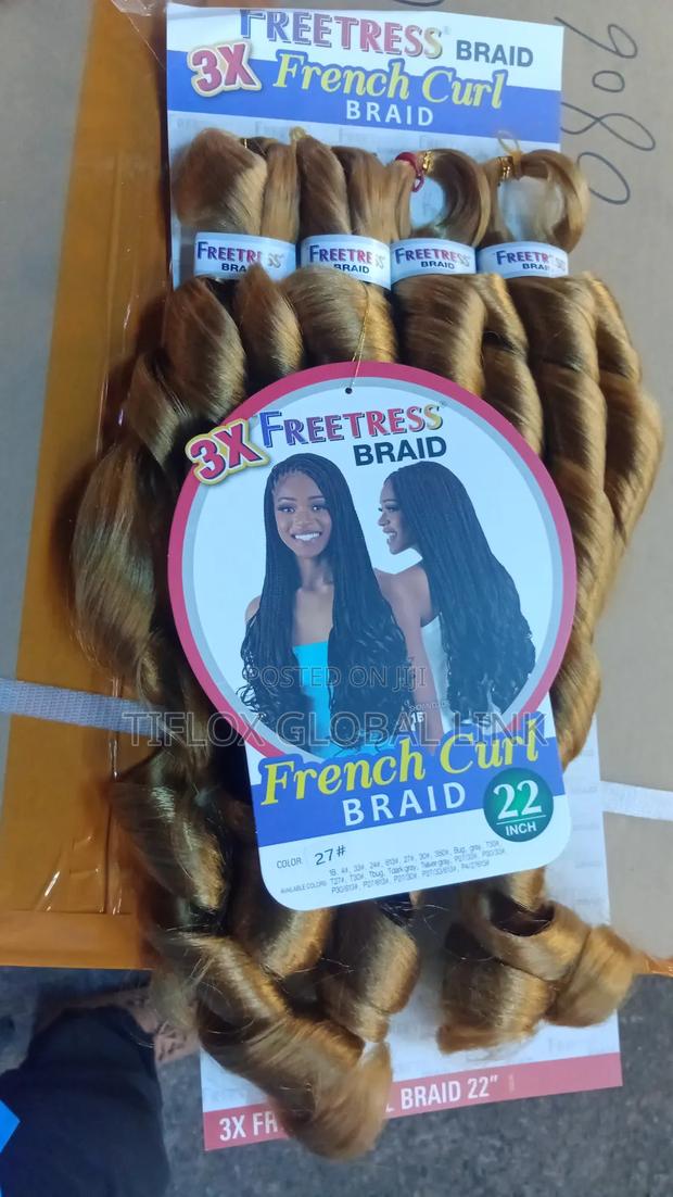 22"French Curly Braid Hair · Photo 1