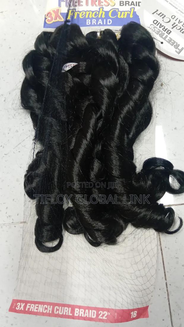 22"French Curly Braid Hair · Photo 6