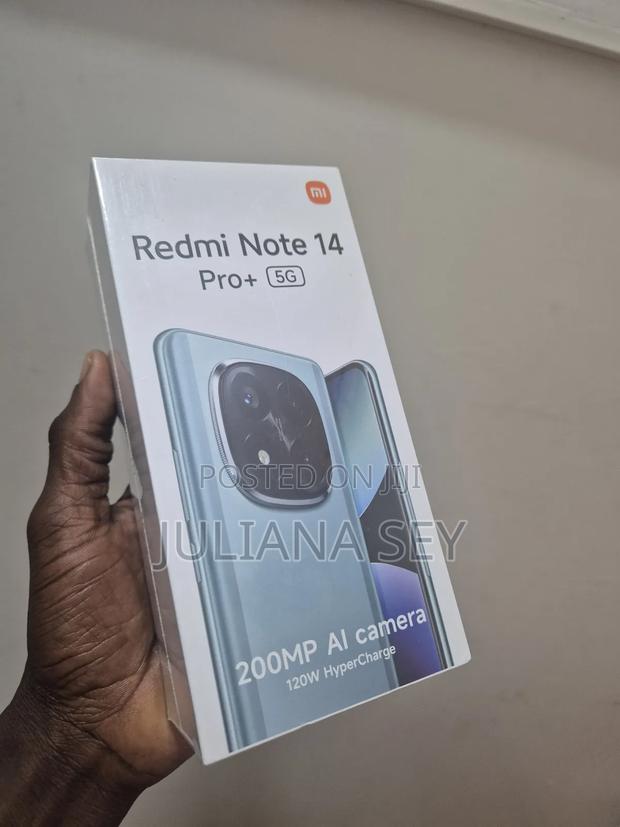 New Xiaomi Redmi Note 14 Pro+ 5G 256 GB Black · Photo 2