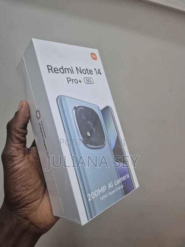 New Xiaomi Redmi Note 14 Pro+ 5G 256 GB Black · Photo 3