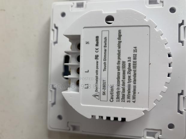 Zigbee/Wifi Touch Dimmer Switch Fan Switch · Photo 3