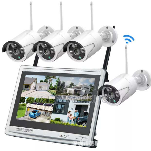 4channel NVR Wireless CCTV Cameras With 10inch Monitor Screen · Photo 4