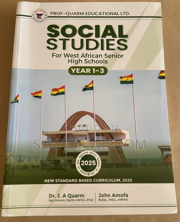 Prof Quarm Social Studies Textbook for SHS · Photo 1