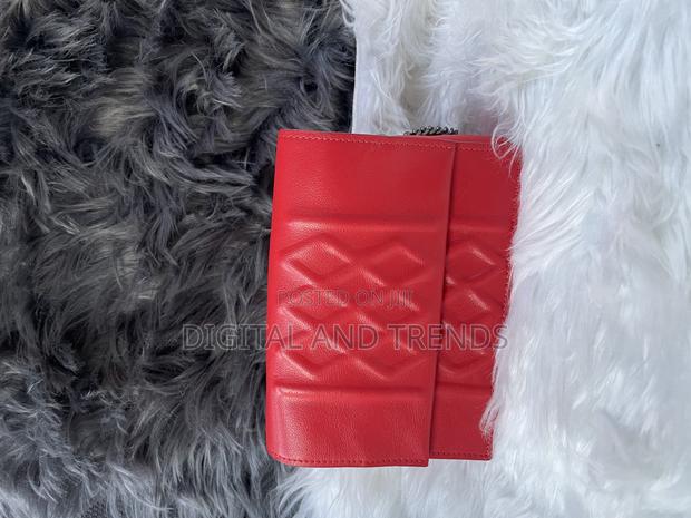Red Quilted Flap Bag · Photo 2