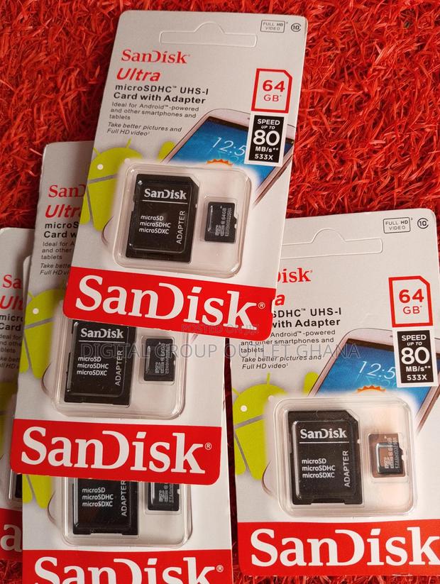 64gb Micro Sd Card for CCTV Camera and Smartphone Recording · Photo 1