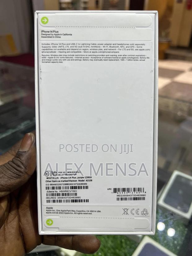 Apple iPhone 14 Plus 128 GB Black · Photo 2