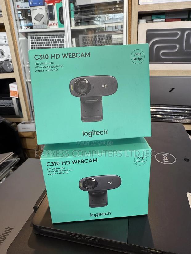 Logitech C310 Hd Webcam, 720p/30fps, Widescreen Hd Video Calling, New · Photo 3