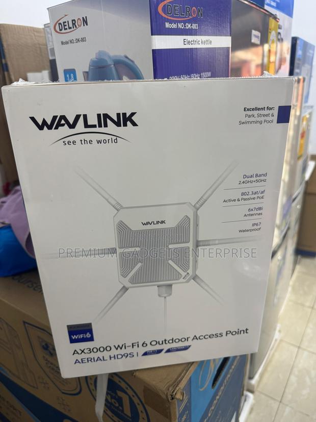 Wavlink Ax3000 Dual Band Wifi6 Outdoor Access Pointaerial Hd9s · Photo 1