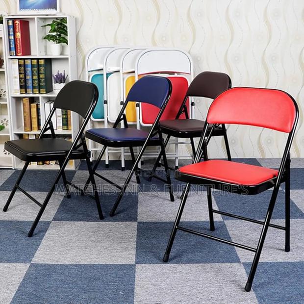 Foldable Leather Padded Church / Conference Chair · Photo 1