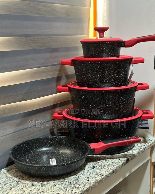 Ucc Life 5 Set Granite Cookware · Photo 1