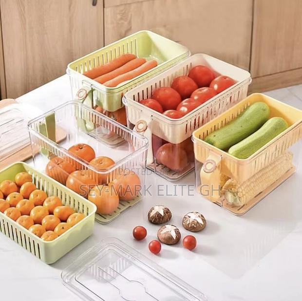 Acrylic Fridge Storage Organizer B/S · Photo 1