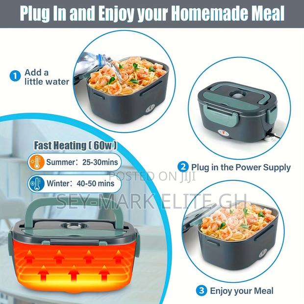 Portable Electric Lunch Box Warmer With Bag · Photo 3