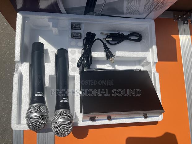 Max Dh-744 VHF Professional Wireless Dual Channel Microphone Receiver. · Photo 2