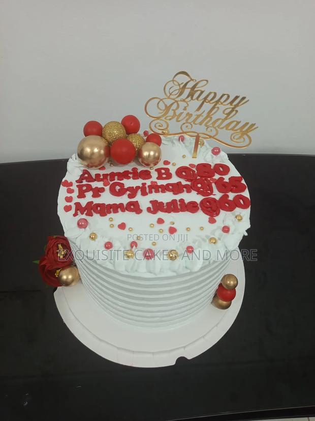 Big Red and White/Anniversary Cake, Order Now · Photo 2