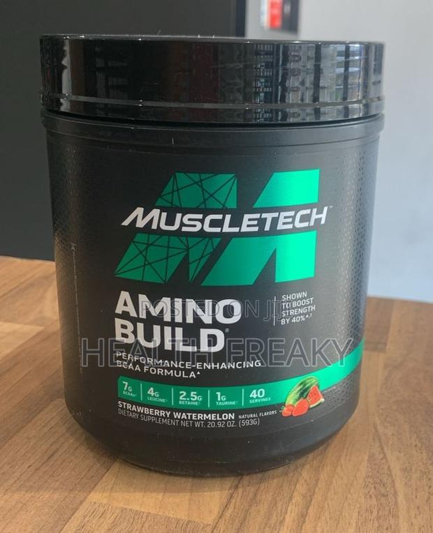 Bcaa Muscletech Amino Build Bcaa Electrolytes Muscle Gain Recovery · Photo 1