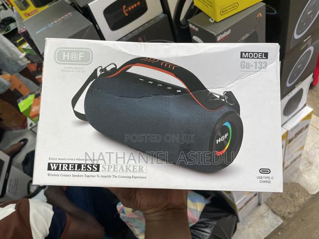 H at F Gu-133 Portable Wireless Bluetooth Speaker. · Photo 1