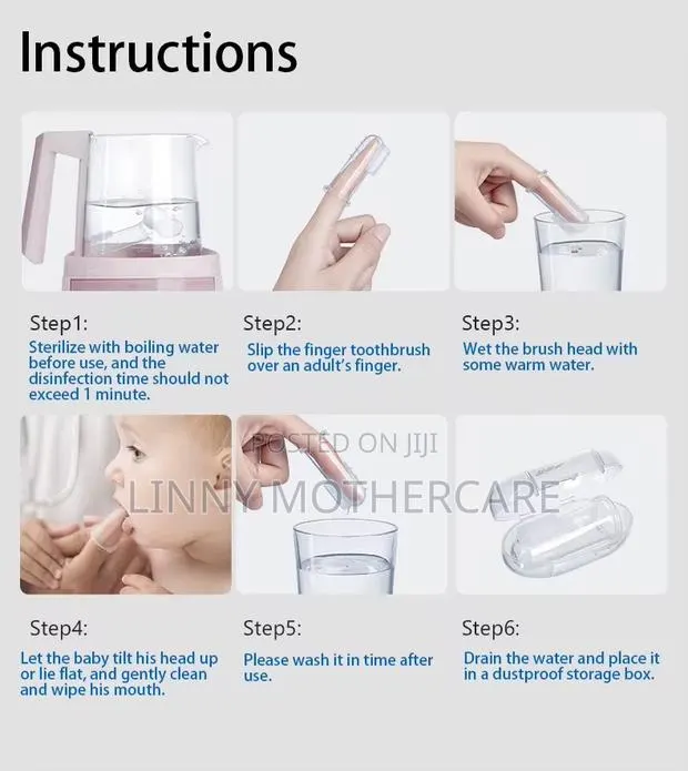 Baby Silicone Finger Toothbrush · Photo 3