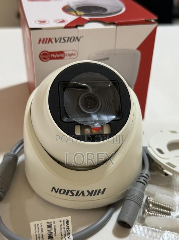Hikvision Camera 2mp Smart Hybrid Full Color Audio Ds-2ce76d0t-LPFS · Photo 2