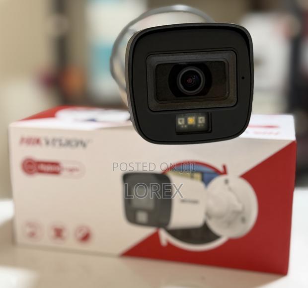 Hikvision Camera 2mp Smart Hybrid Light Fullcolor Audio 2ce16d0t-LPFS · Photo 3