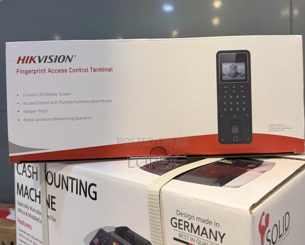 Hikvision Access Control Terminal Finger, Card Password Ds-K1t808mfwx · Photo 1