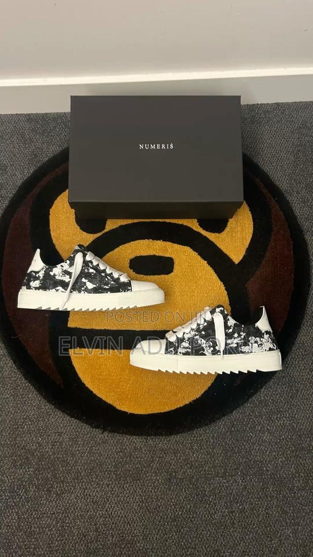 Numeris Raw Canvas Sneakers In Different Style , Swipe>>> · Photo 2