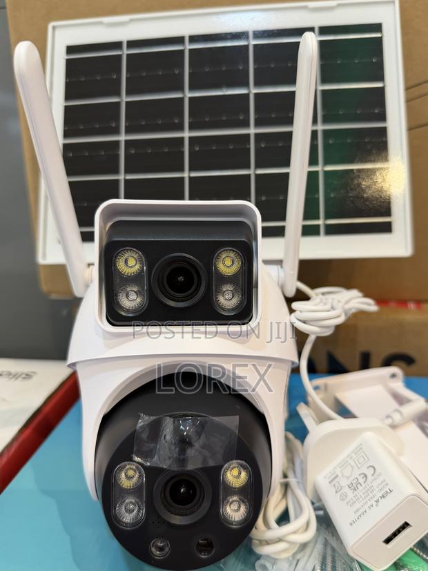 Solar Camera 4g All Sim 4mp 2 Way Audio Full Color Ai Human Detector · Photo 4