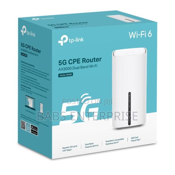 Tp-link Archer Nx500 5g Ax3000 Wireless Dual-band Gigabit Router · Photo 1