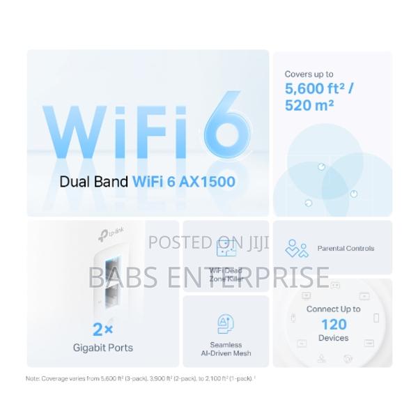 Tp-link Deco X10 Ax1500 Whole Home Mesh Wi-fi 6 System 3 Pack · Photo 6