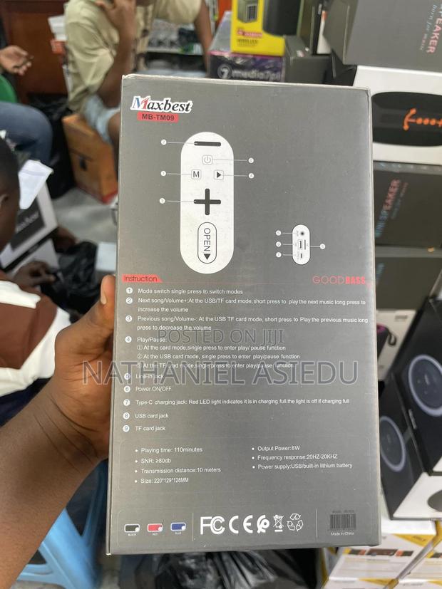 Maxbest Mb-Tm09 Bluetooth Speaker · Photo 2