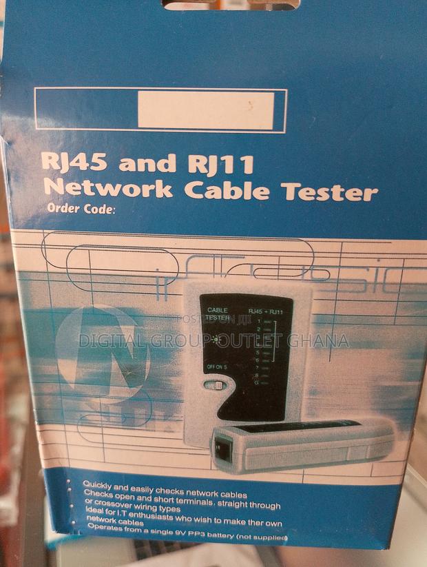 Network Cable Tester - Rj45/Rj11 · Photo 1