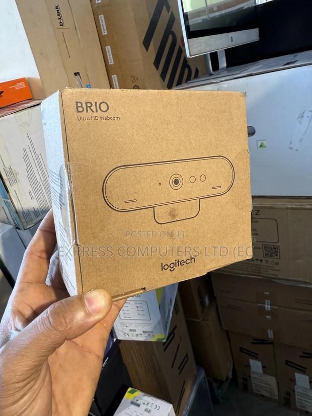 Logitech Brio Webcam: Ultra Hd Video, Noise-Canceling Mic, · Photo 5
