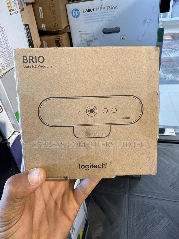 Logitech Brio Webcam: Ultra Hd Video, Noise-Canceling Mic, · Photo 7