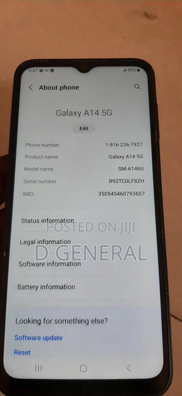 Samsung Galaxy A14 5G 64 GB Black · Photo 3