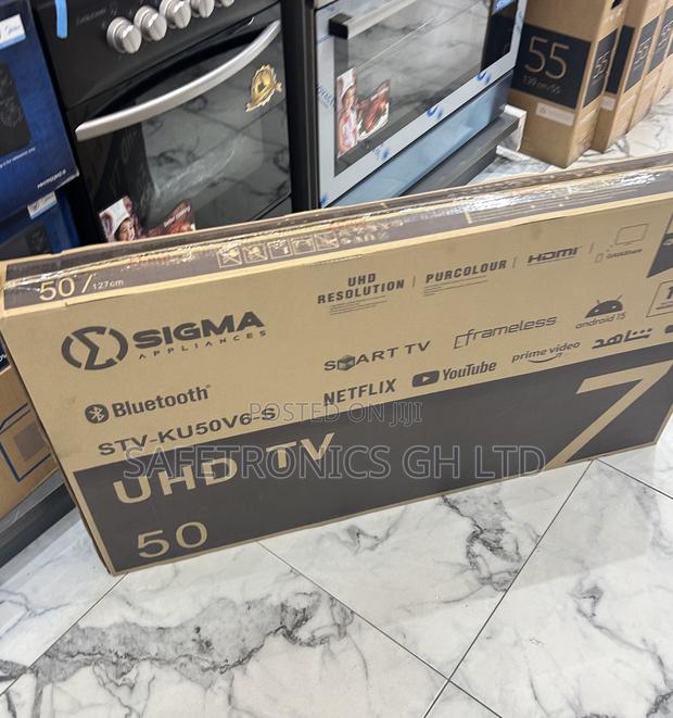 Sigma Frameless Uhd 50 Inch Android Smart Best Tv · Photo 1