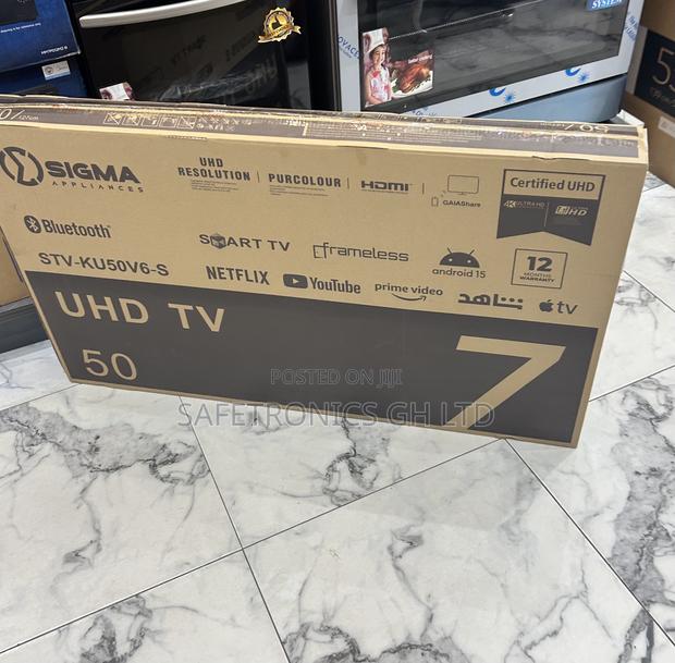 Sigma Frameless Uhd 50 Inch Android Smart Best Tv · Photo 2