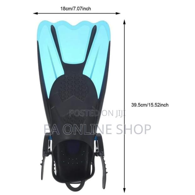 Short Fins Silicone Swimming Diving Flippers · Photo 3
