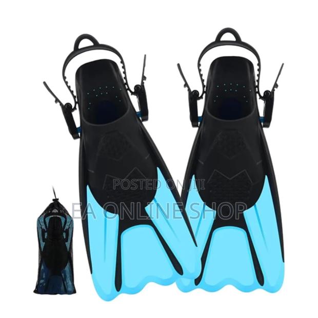 Short Fins Silicone Swimming Diving Flippers · Photo 4