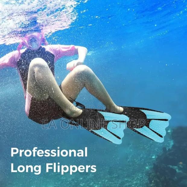Short Fins Silicone Swimming Diving Flippers · Photo 6