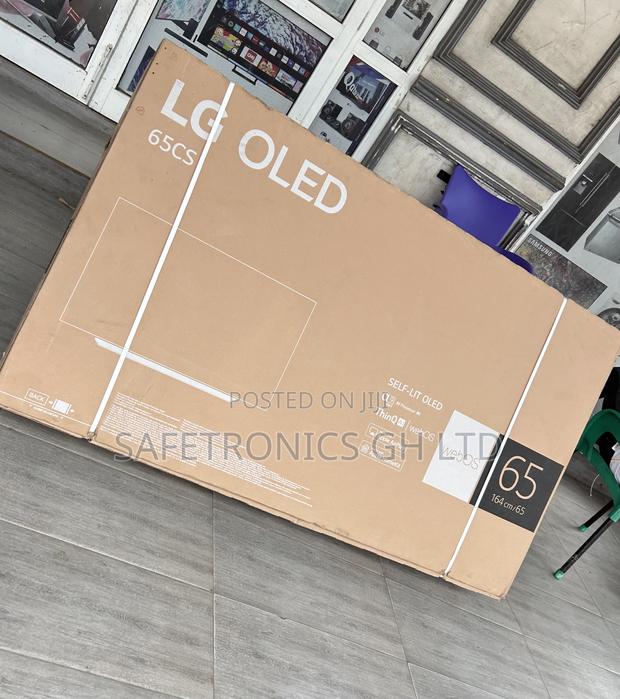 Original Sleek Oled Smart Uhd Lg 65 Inch 65c3 Android Frameless Tv · Photo 1