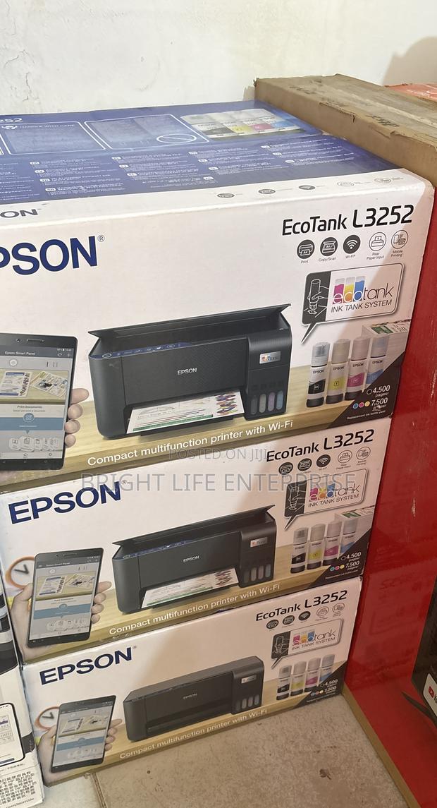 Epson Ecotank L3252 Print Scan Copy Colour Printer · Photo 2