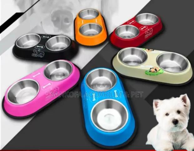 Metallic 2 in 1 Dog Bowl · Photo 1
